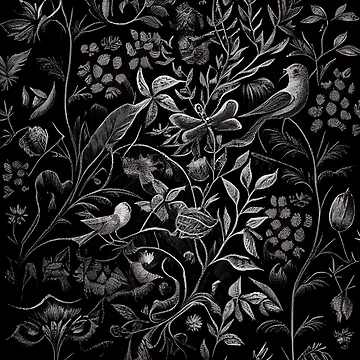 Vorschaubild zum Design Sketched Thick Enchanted Natural Pattern Digital Painting von CodeAndColors