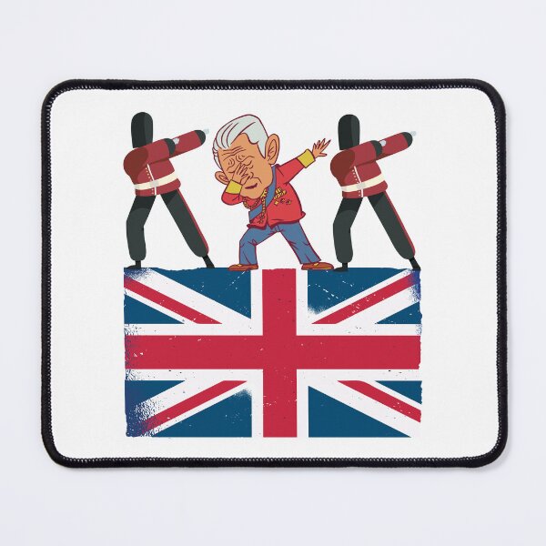 Item preview, Kings British Guard King III Dabbing Charles British Flag designed and sold by pipsmerch.