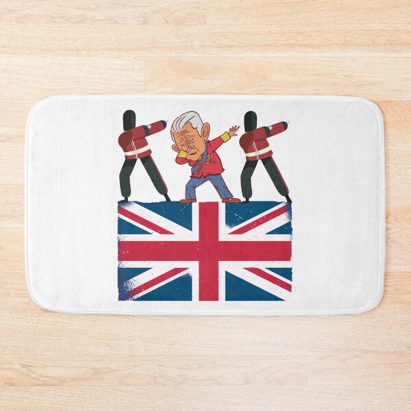 Item preview, Kings British Guard King III Dabbing Charles British Flag designed and sold by pipsmerch.