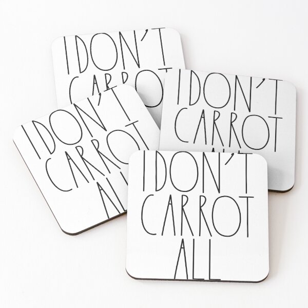 Item preview, I Don't Carrot All Rae Dunn Inspired Farmhouse Decor designed and sold by FineElephant.