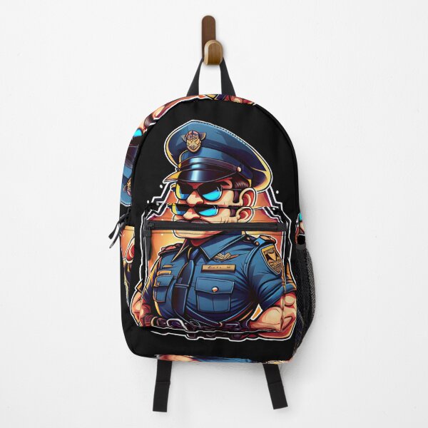Item preview, Cool Cartoon Badass Policeman designed and sold by Piotrek0001.