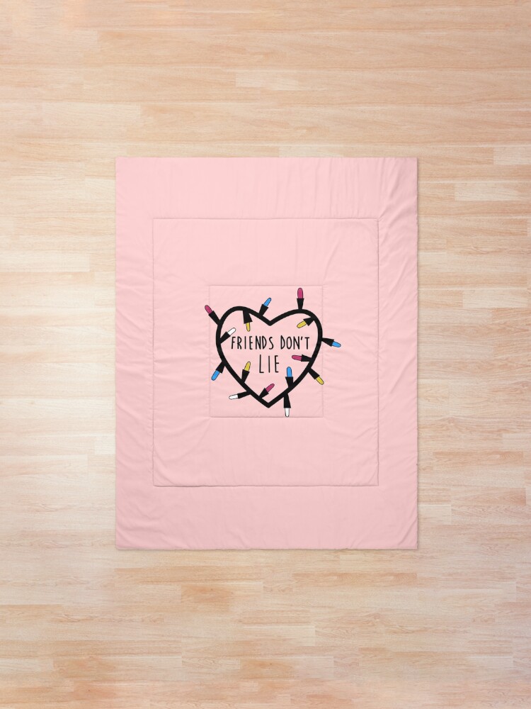 Alternate view of Stranger things - Friends dont lie Comforter