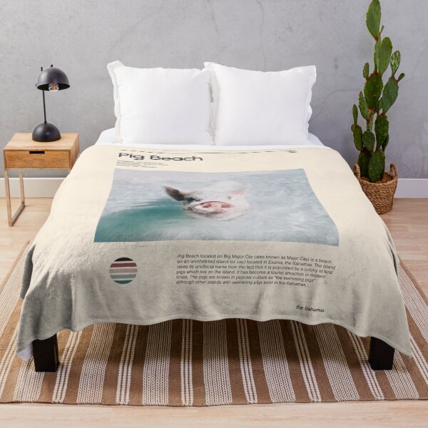 Item preview, Pig Beach (the Bahamas) designed and sold by RabbitK.