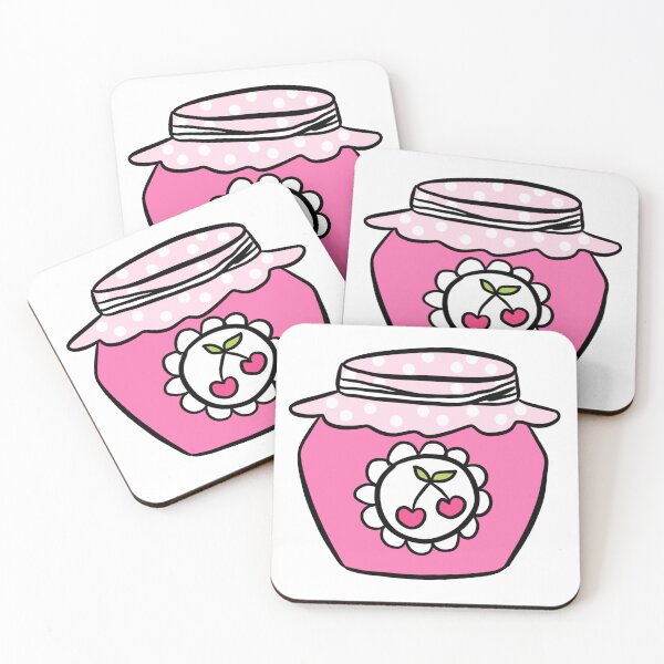 Item preview, Cute cherry jam illustration  designed and sold by Yarafantasyart.