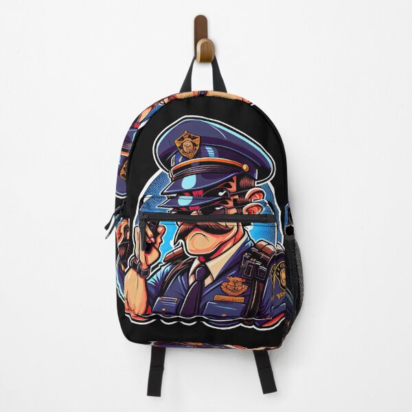 Item preview, Cool Cartoon Badass Policeman designed and sold by Piotrek0001.