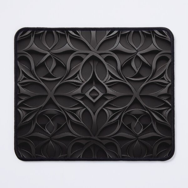 Item preview, Black Pattern Digital Painting designed and sold by CodeAndColors.