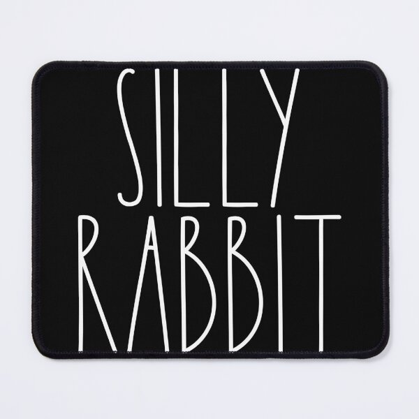 Item preview, SIlly Rabbit White Rae Dunn Inspired Farmhouse Decor designed and sold by FineElephant.