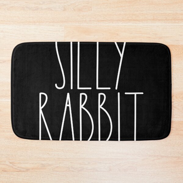 Item preview, SIlly Rabbit White Rae Dunn Inspired Farmhouse Decor designed and sold by FineElephant.