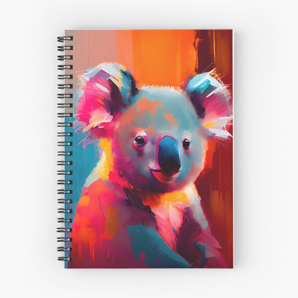Item preview, Koala Wildlife Abstract Portrait designed and sold by triplethedot.