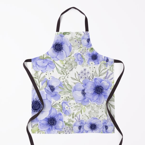 Item preview, BLUE Flower Bouquet Pattern designed and sold by rafiaarts.