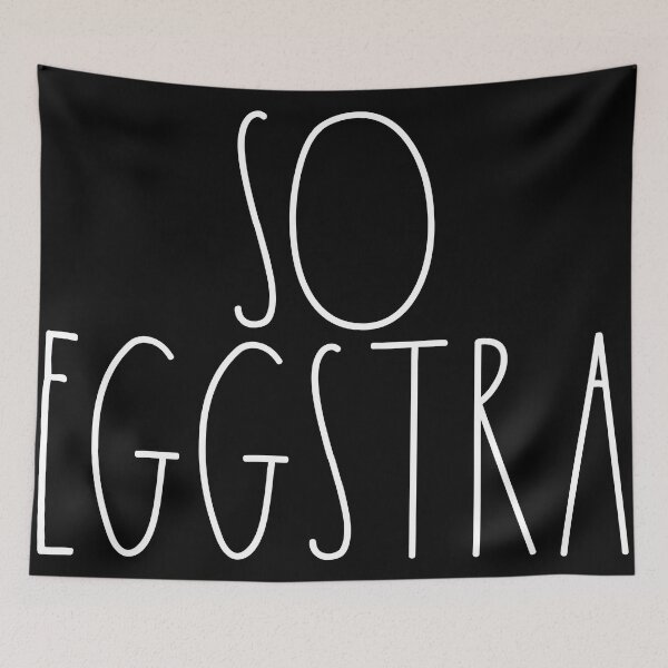 Item preview, So Eggstra White Rae Dunn Inspired Farmhouse Decor designed and sold by FineElephant.