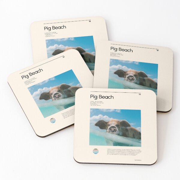 Artikelvorschau, Pig Beach (Bahamas) entworfen und verkauft von RabbitK.