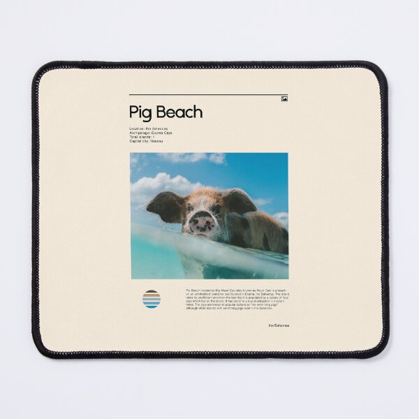 Item preview, Playa del Cerdo (Bahamas) designed and sold by RabbitK.
