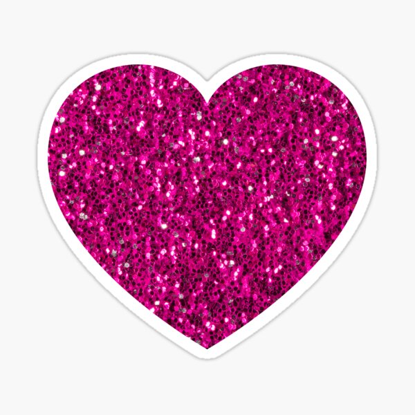 Ready to Pop Pink Heart Stickers