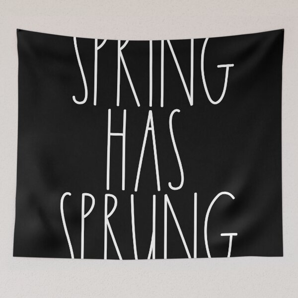 Item preview, Spring is Sprung White Rae Dunn Inspired Farmhouse Decor designed and sold by FineElephant.