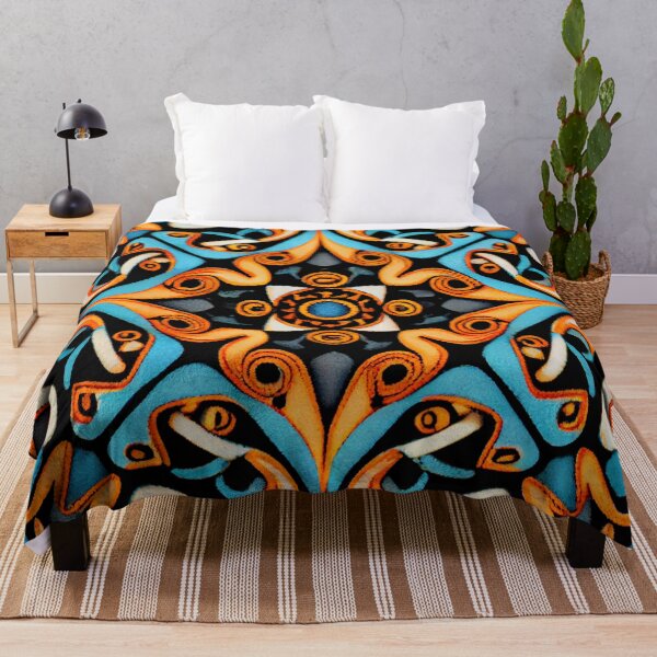 Item preview, Crafty Dramatic Scandifornian Pattern Digital Painting designed and sold by CodeAndColors.