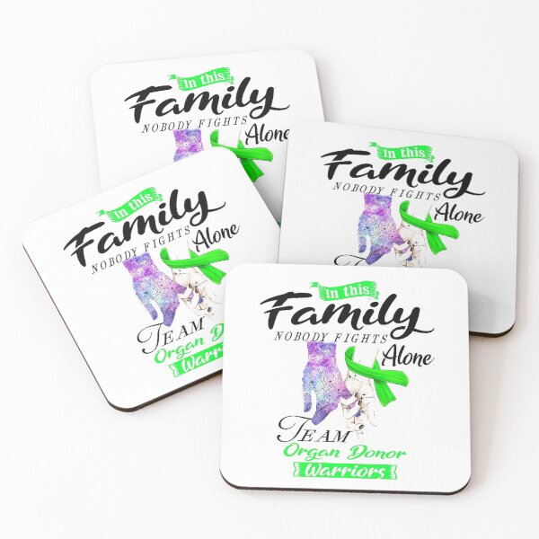 Item preview, In This Family No One Fights Alone Team Organ Donor Warrior designed and sold by Davidtina.