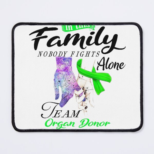 Item preview, In This Family No One Fights Alone Team Organ Donor Warrior designed and sold by Davidtina.
