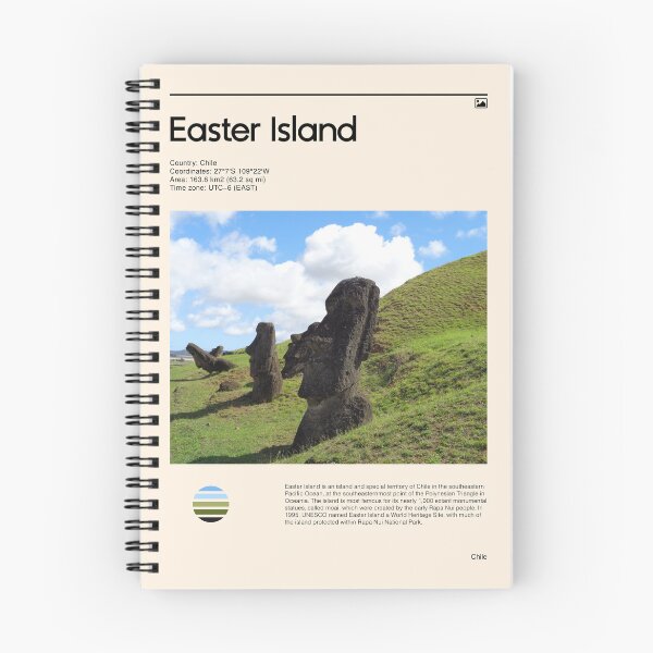 Item preview, Easter Island (Chile) designed and sold by RabbitK.