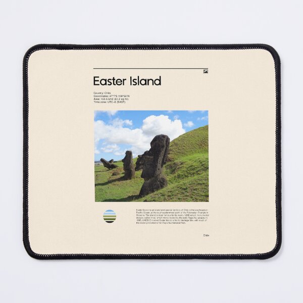 Item preview, Easter Island (Chile) designed and sold by RabbitK.