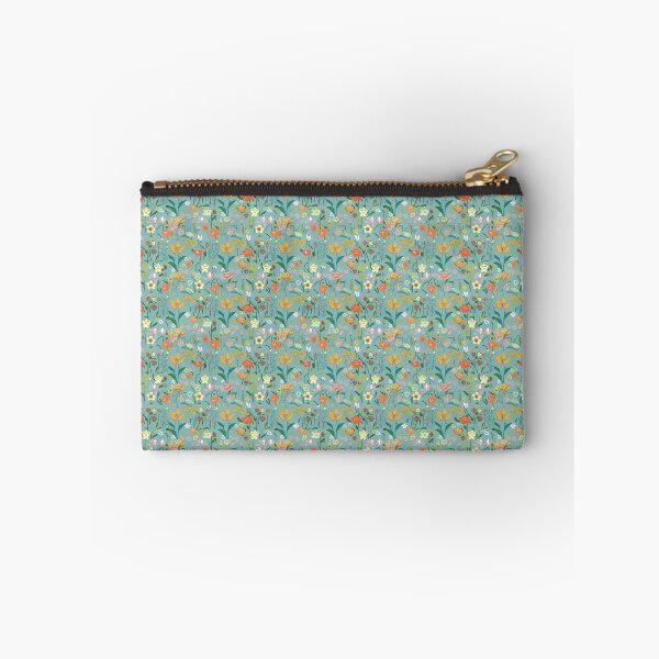 Artikelvorschau, Frühlingsblumen Muster stylisierte frühlingshafte Blüten in gedeckten Farben entworfen und verkauft von Kerraner.