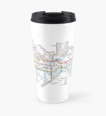 London Underground Map Travel Mug