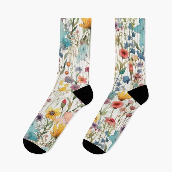 Item preview,  The cute watercolor wildflower meadow 1 designed and sold by UtArt.