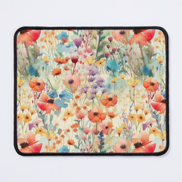 Item preview, The cute watercolor wildflower meadow 2 designed and sold by UtArt.