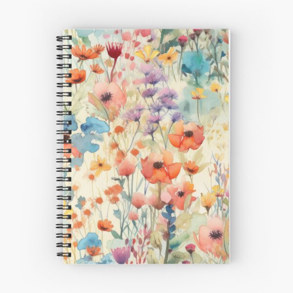 Item preview, The cute watercolor wildflower meadow 2 designed and sold by UtArt.