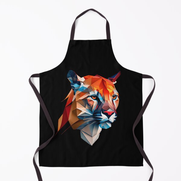 Item preview, Abstract Puma Art: A Colorful Twist on Wildlife Imagery designed and sold by FiveIntentions.