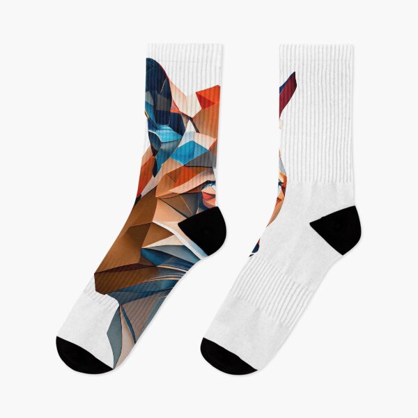 Item preview, Abstract Puma Art: A Colorful Twist on Wildlife Imagery designed and sold by FiveIntentions.