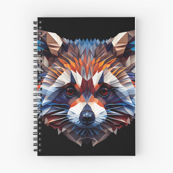 Item preview, Abstract Racoon Art: A Colorful Twist on Wildlife Imagery designed and sold by FiveIntentions.