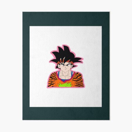 Goku and Raditz Art Board Print by FranFuentesArt