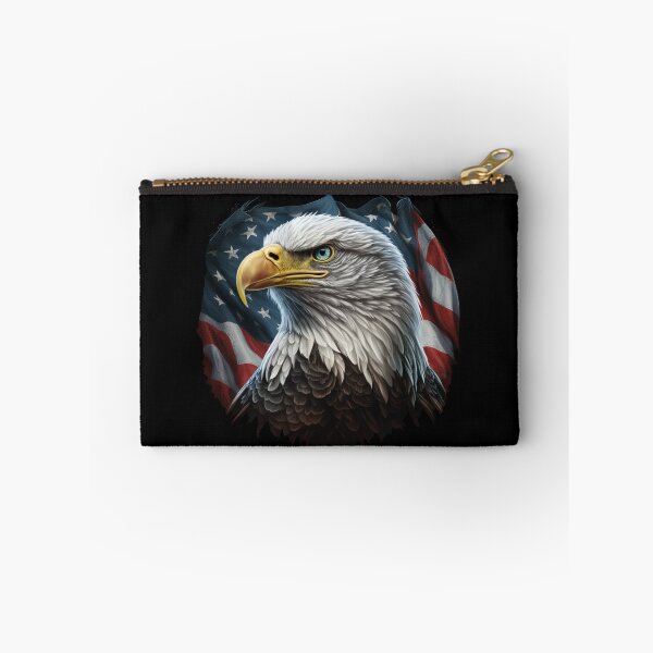Item preview, US flag with eagle designed and sold by Zaolta.
