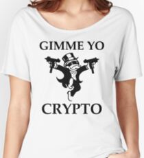 Gimme Yo Crypto Women's Relaxed Fit T-Shirt