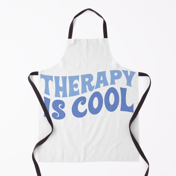 Item preview, therapy is cool mental health matters cute blue self love quote designed and sold by emcazalet.