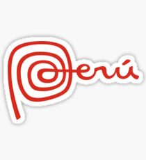 Peru logo Nazca Lines Sticker