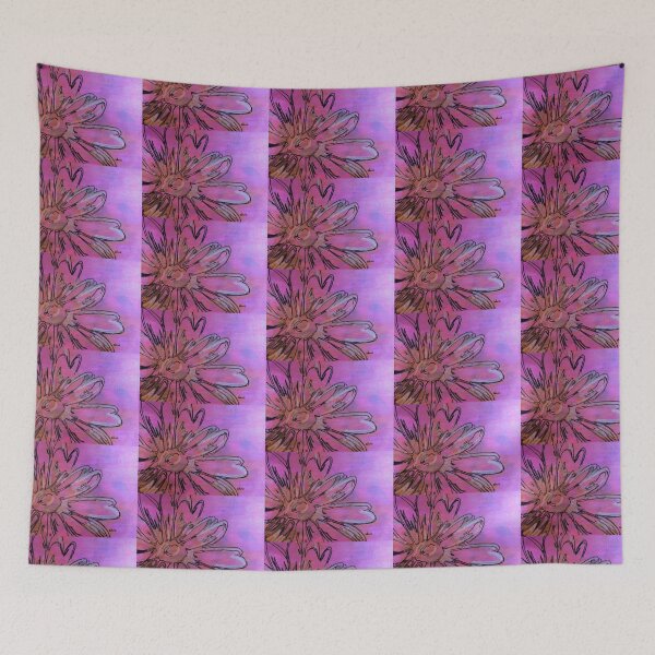Item preview, Flower painting print 1318 designed and sold by mandalafractal.