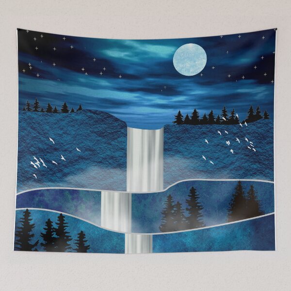 Item preview, Blue Waterfall designed and sold by Esskay Designs.