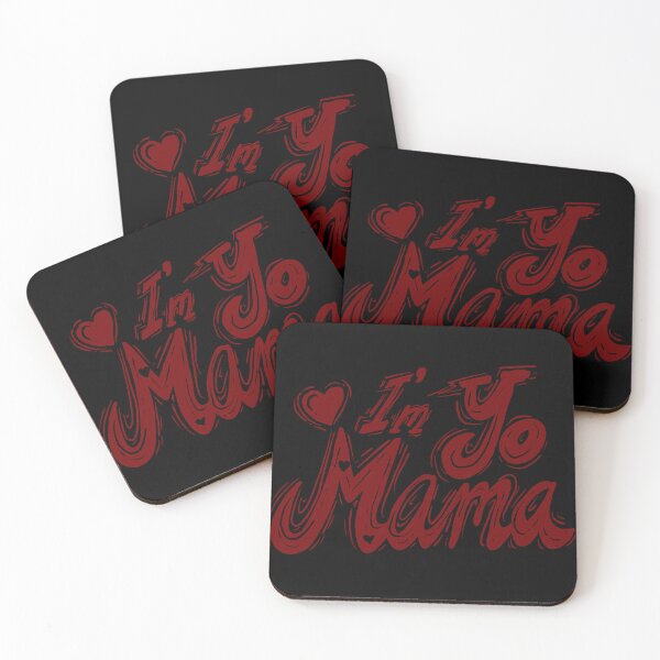 Item preview, I’m Yo Mama Dark Red designed and sold by Victoria Lehnard.
