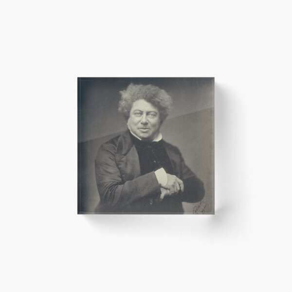 Item preview, Alexander Dumas Portrait designed and sold by CrankyOldDude.
