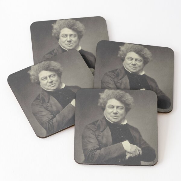 Item preview, Alexander Dumas Portrait designed and sold by CrankyOldDude.