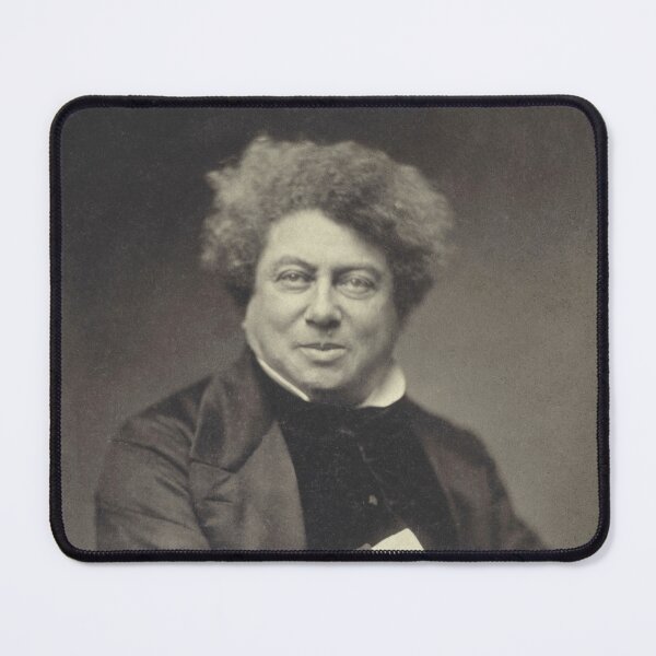 Item preview, Alexander Dumas Portrait designed and sold by CrankyOldDude.