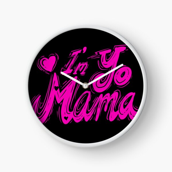 Item preview, I’m Yo Mama Neon Pink designed and sold by Victoria Lehnard.