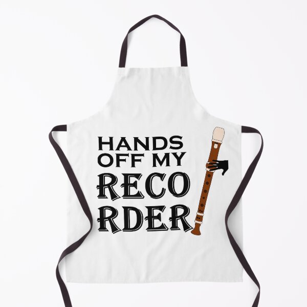 Item preview, Hands Off My Recorder Funny Music designed and sold by CarlynArts9123.