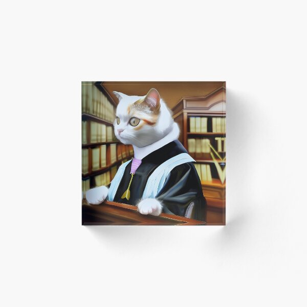 Item preview, Lawyer Cat designed and sold by Steeshirts.