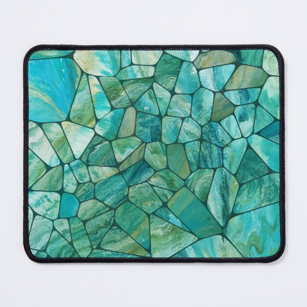 Item preview, Emerald Coast Marble cells abstract art designed and sold by k9printart.
