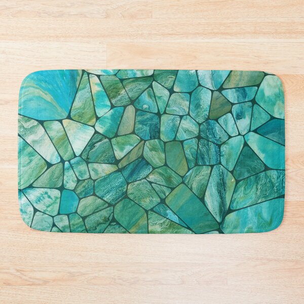 Item preview, Emerald Coast Marble cells abstract art designed and sold by k9printart.