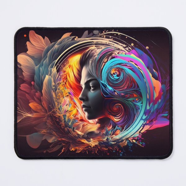 Item preview, Abstract Woman Face Art  designed and sold by PeteRascal.