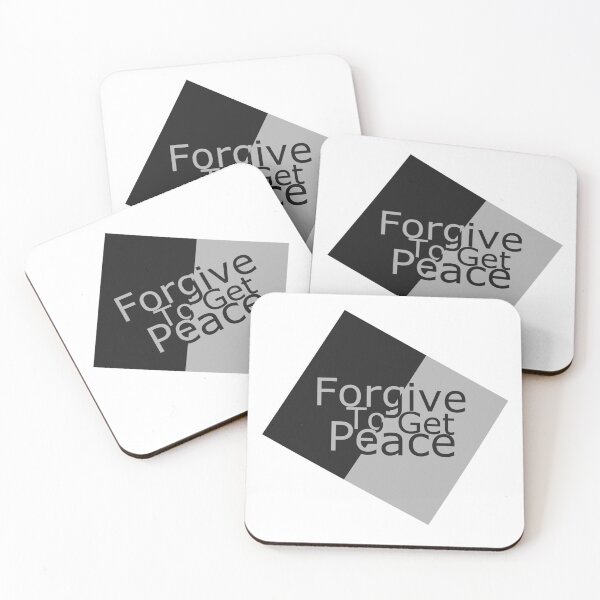 Item preview, Forgive To Get Peace  - Grey  designed and sold by BASTOFE.